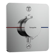 Hansgrohe ShowerSelect Comfort Q Thermostat for concealed installation for 2 functions Chrome 15583000.jpg