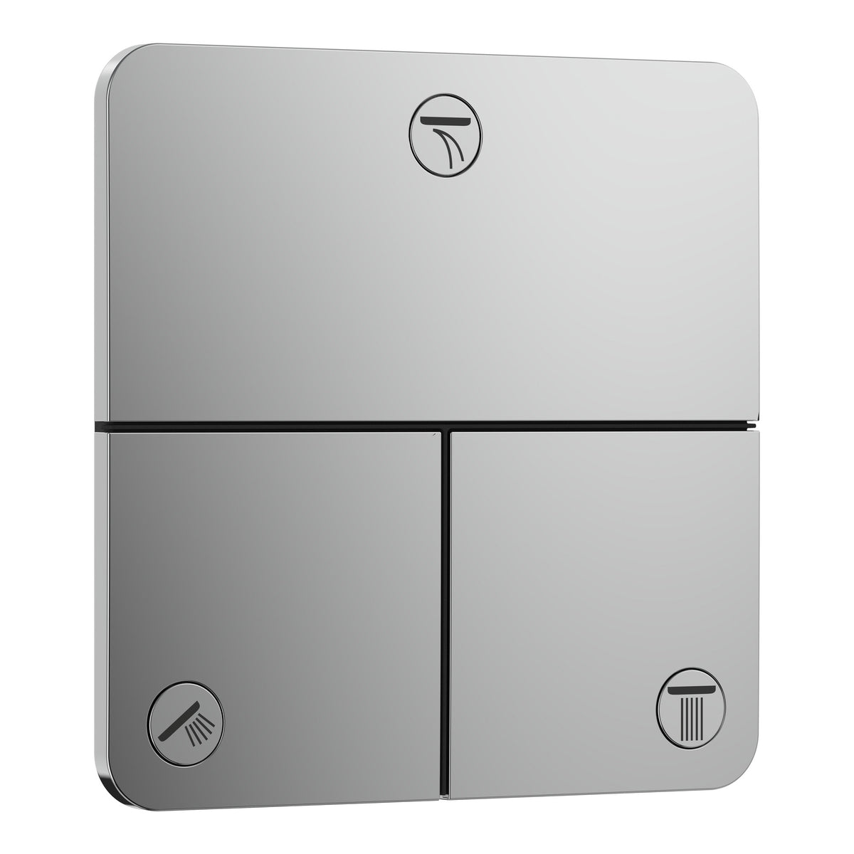 Hansgrohe ShowerSelect Comfort Q Valve for concealed installation for 3 functions Chrome 15587000.jpg