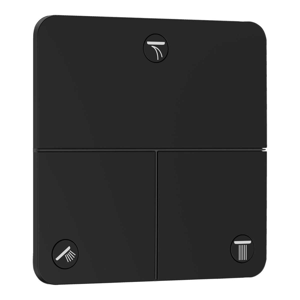 Hansgrohe ShowerSelect Comfort Q Valve for concealed installation for 3 functions Matt Black 15587670.jpg