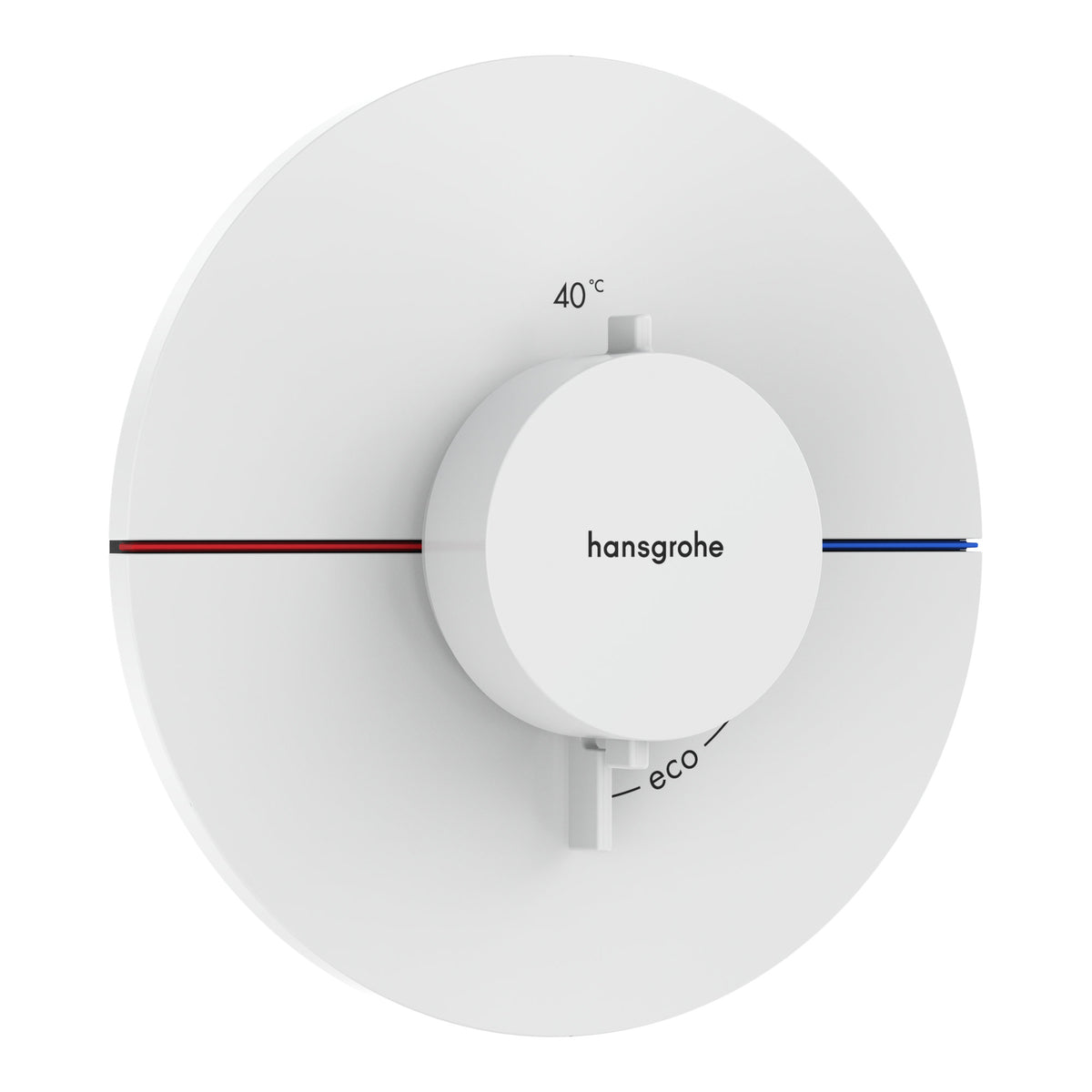Hansgrohe ShowerSelect Comfort S Thermostat for concealed installation Matt White 15559700.jpg