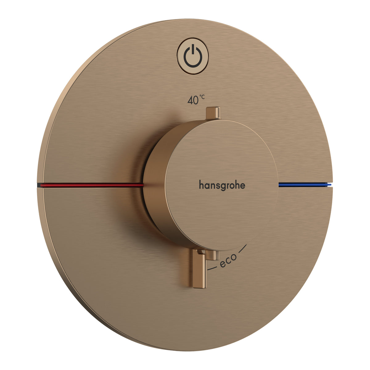 Hansgrohe ShowerSelect Comfort S Thermostat for concealed installation for 1 function Brushed Bronze 15553140.jpg