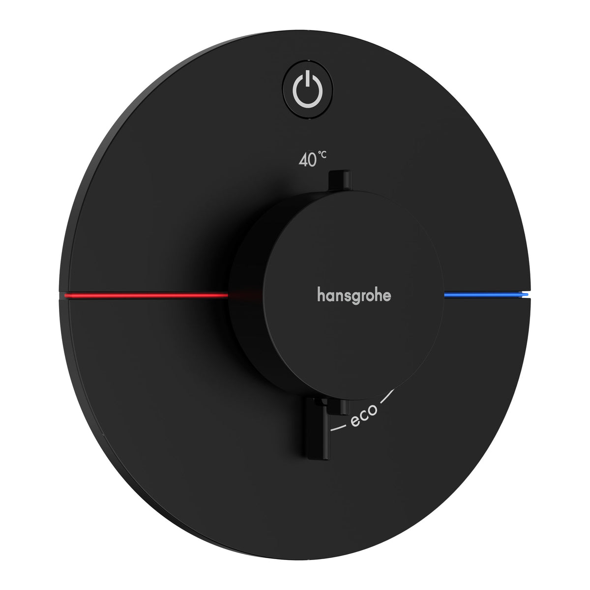 Hansgrohe ShowerSelect Comfort S Thermostat for concealed installation for 1 function Matt Black 15553670.jpg