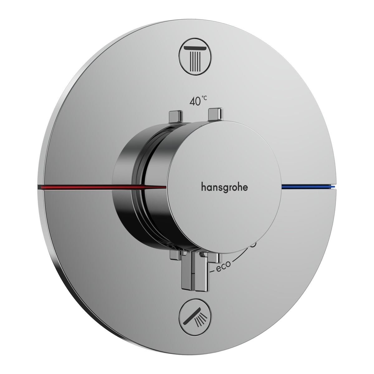 Hansgrohe ShowerSelect Comfort S Thermostat for concealed installation for 2 functions Chrome 15554000.jpg