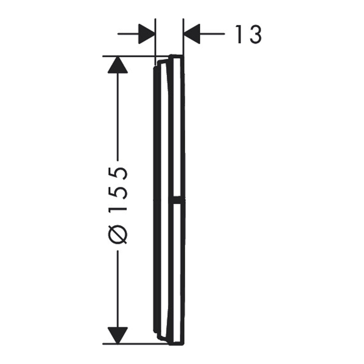 Hansgrohe ShowerSelect Comfort S Valve for concealed installation for 3 functions 15558000 technical 01.jpg