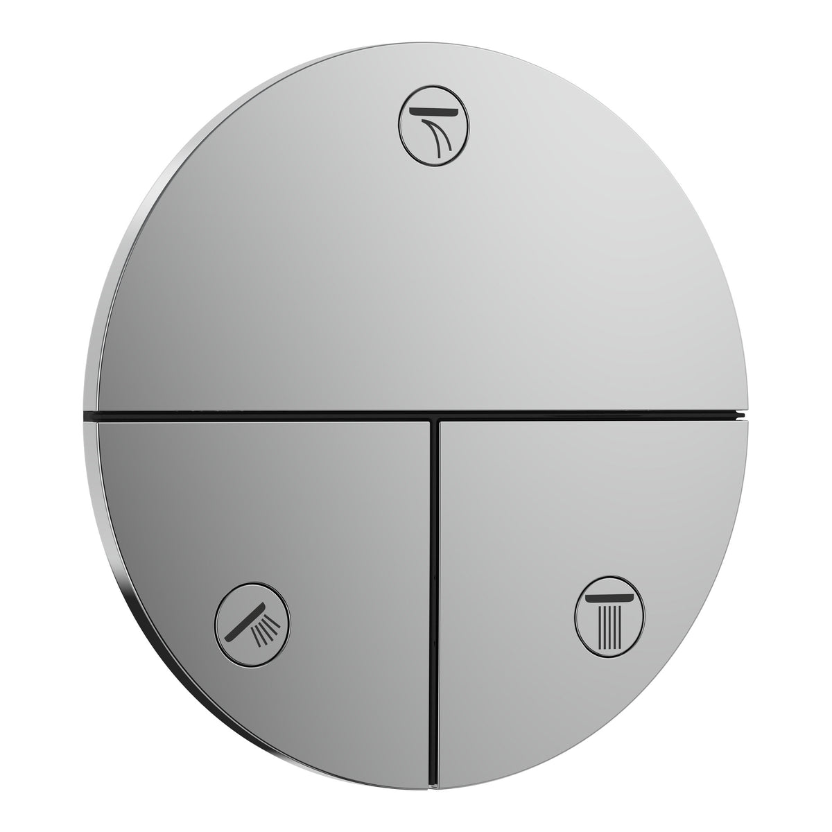 Hansgrohe ShowerSelect Comfort S Valve for concealed installation for 3 functions Chrome 15558000.jpg