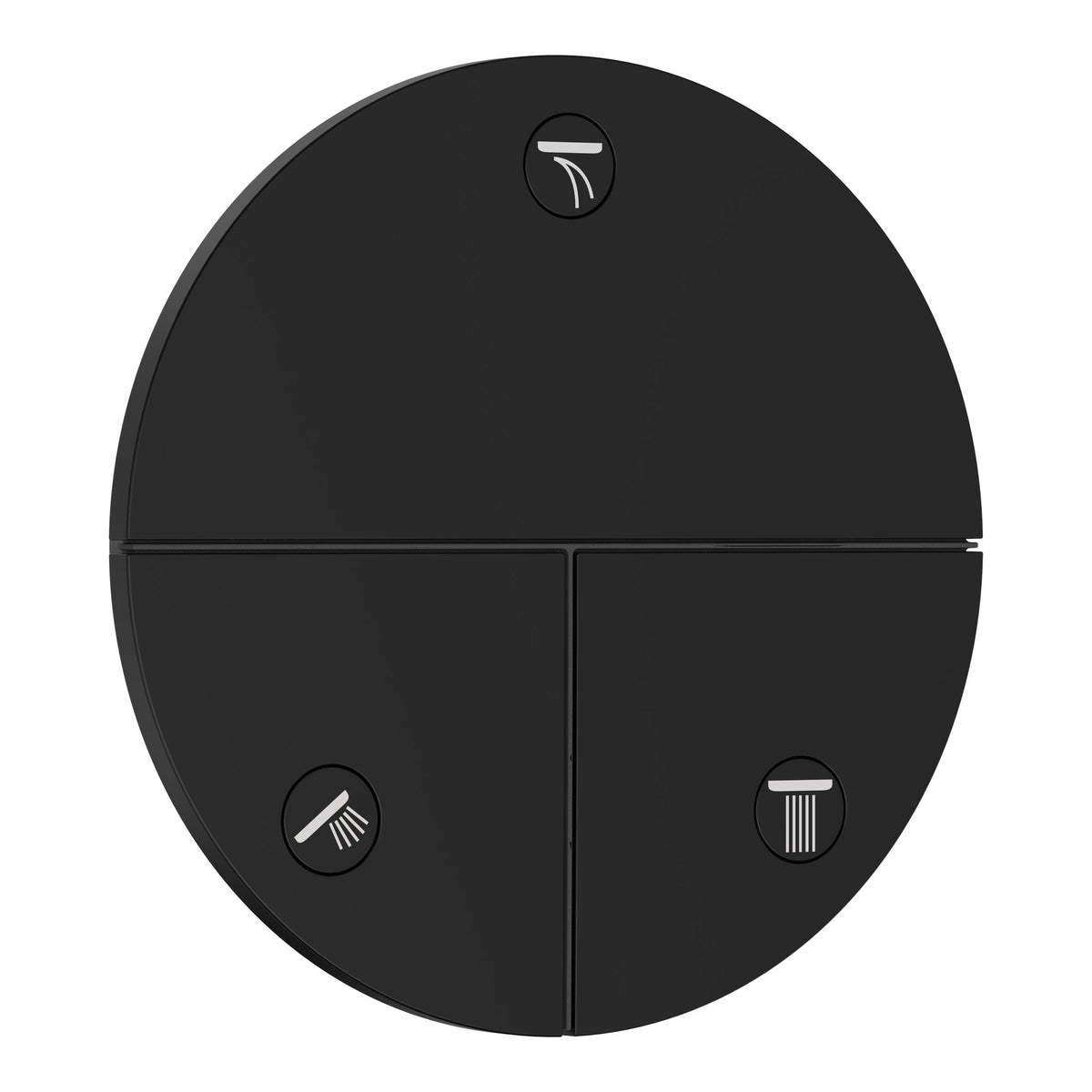 Hansgrohe ShowerSelect Comfort S Valve for concealed installation for 3 functions Matt Black 15558670.jpg