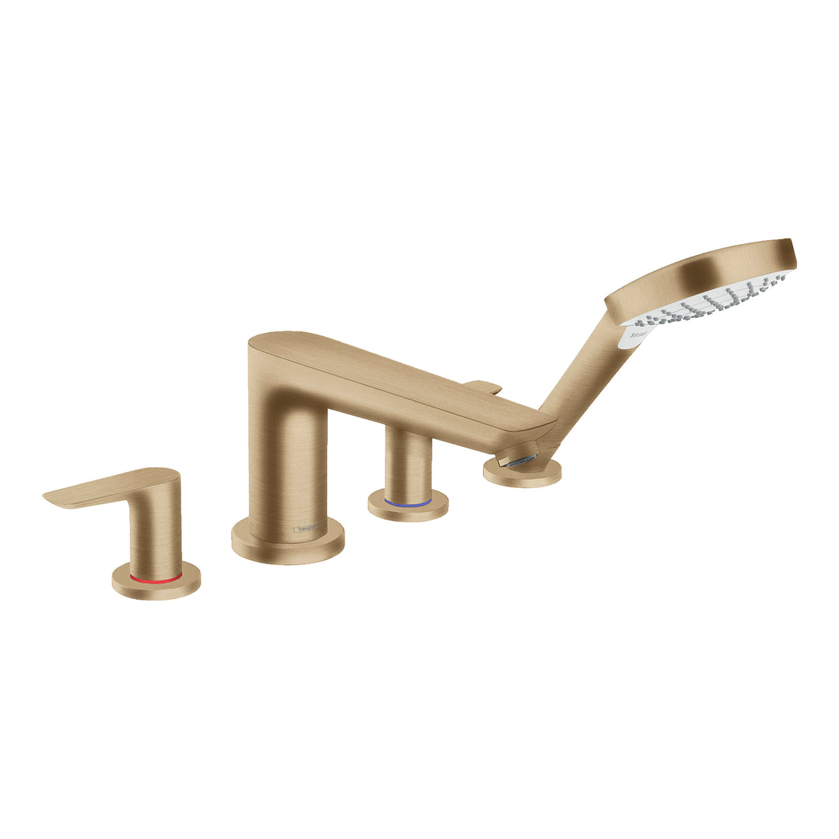 Hansgrohe-Talis-E-4-hole-rim-mounted-bath-mixer-Brushed-Bronze-71748140