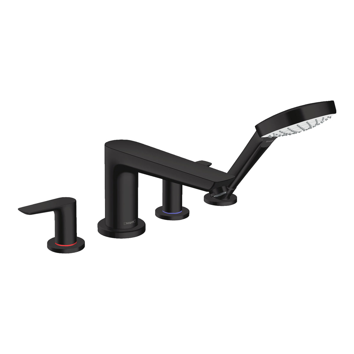 Hansgrohe-Talis-E-4-hole-rim-mounted-bath-mixer-Matt-Black-71748670