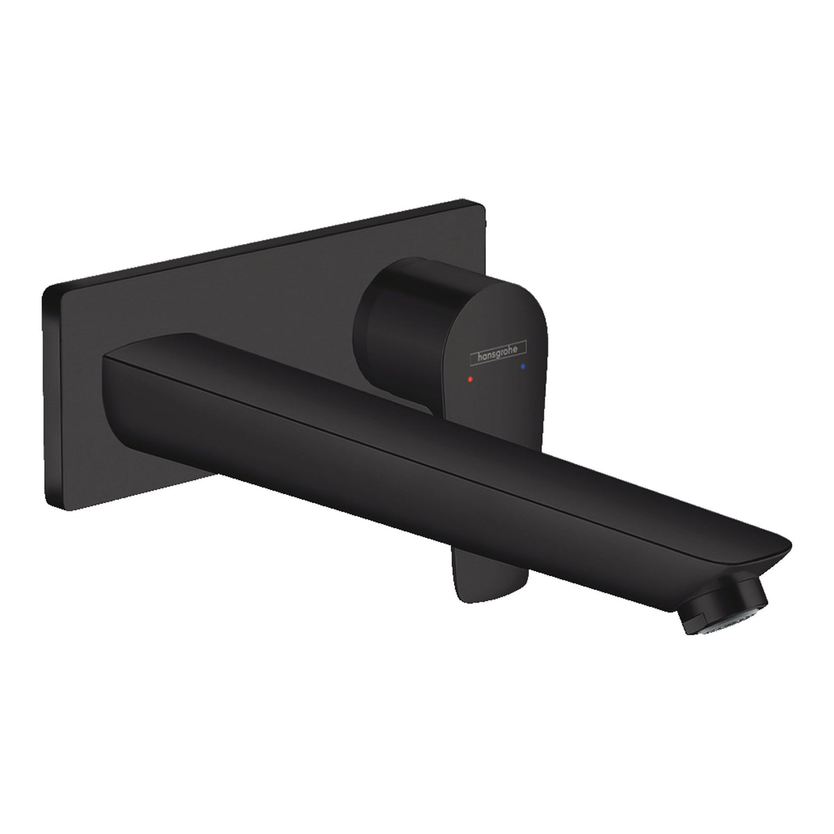 Hansgrohe-Talis-E-Single-lever-basin-mixer-for-concealed-installation-wall-mounted-with-spout-22-5-cm-Matt-Black-71734670
