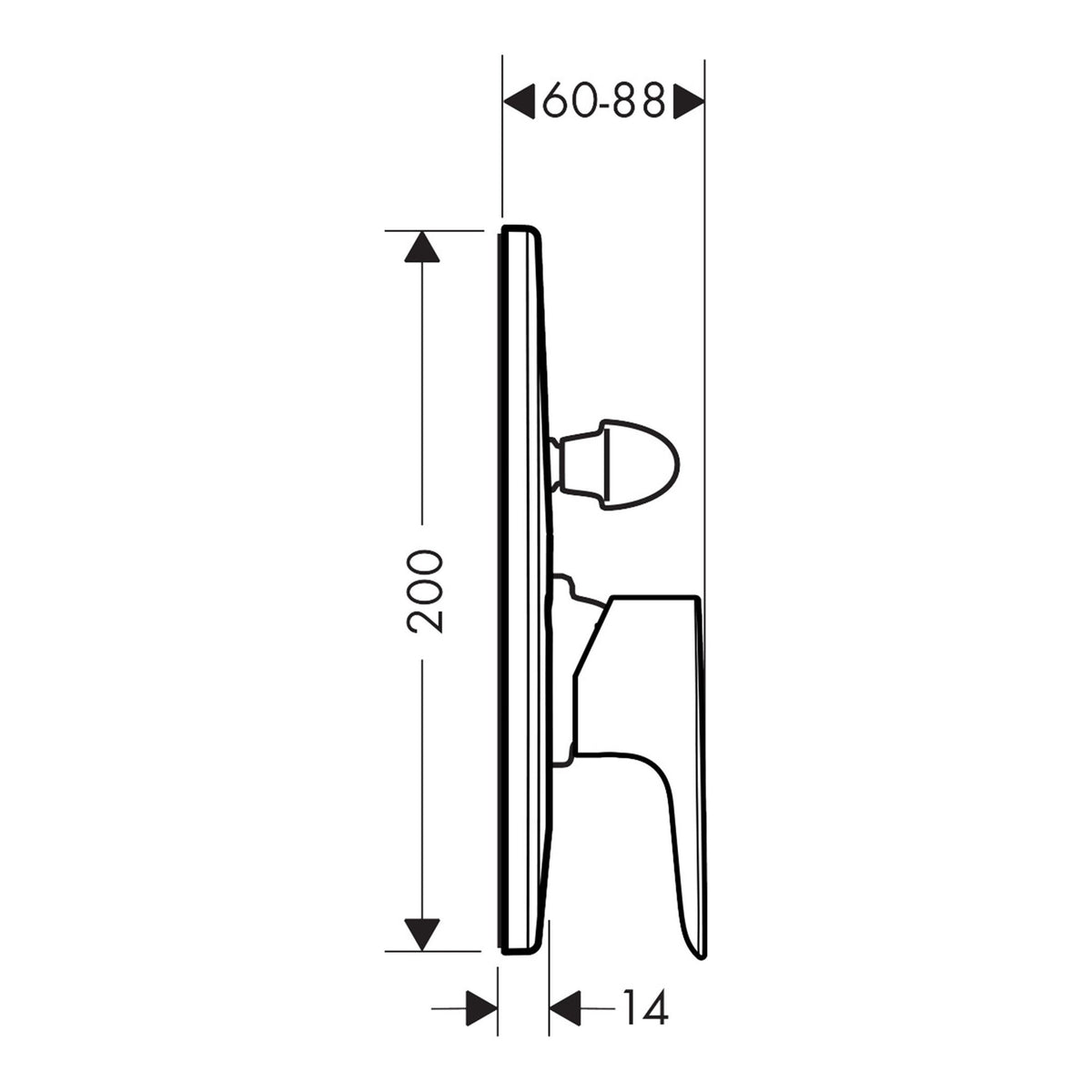 Hansgrohe-Talis-E-Single-lever-bath-mixer-for-concealed-installation-71746-technical-01