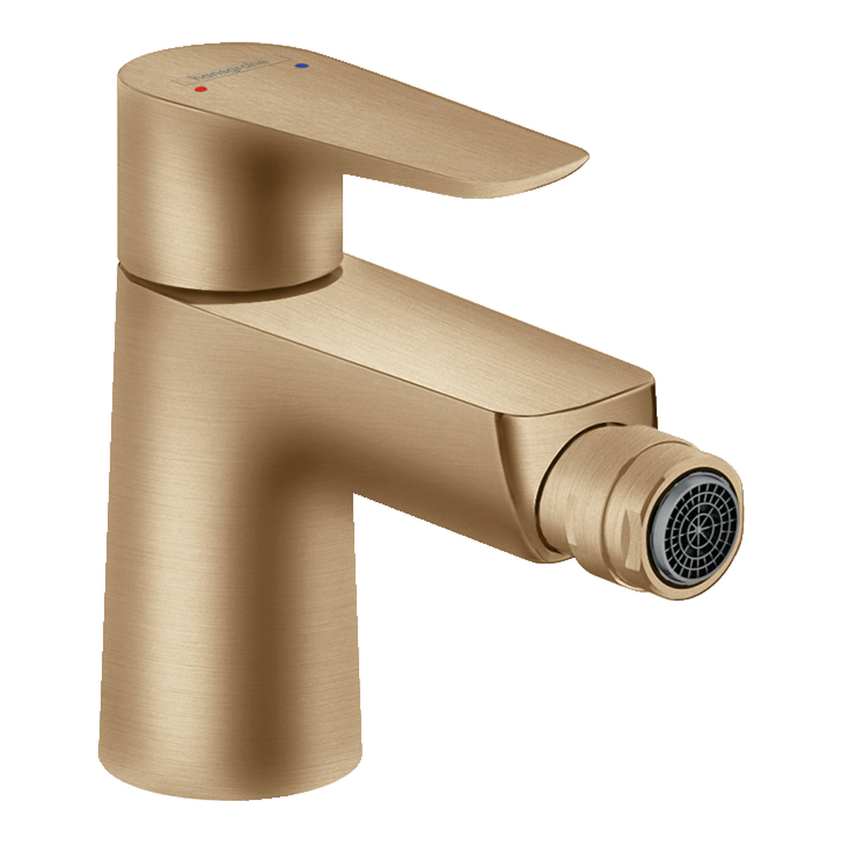 Hansgrohe Talis E Single lever bidet mixer with pop up waste set Brushed Bronze 71720140.jpg