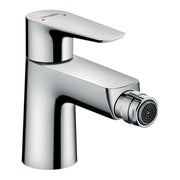 Hansgrohe-Talis-E-Single-lever-bidet-mixer-with-push-open-waste-set-Chrome-71721000