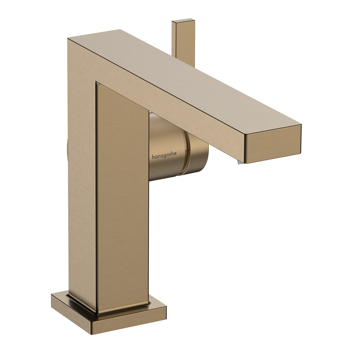 Hansgrohe Tecturis E Single lever basin mixer 110 Fine CoolStart EcoSmart with pop up waste set Brushed Bronze 73023140.jpg