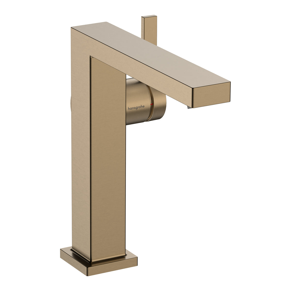 Hansgrohe Tecturis E Single lever basin mixer 150 Fine CoolStart with push open waste set Brushed Bronze 73042140.jpg
