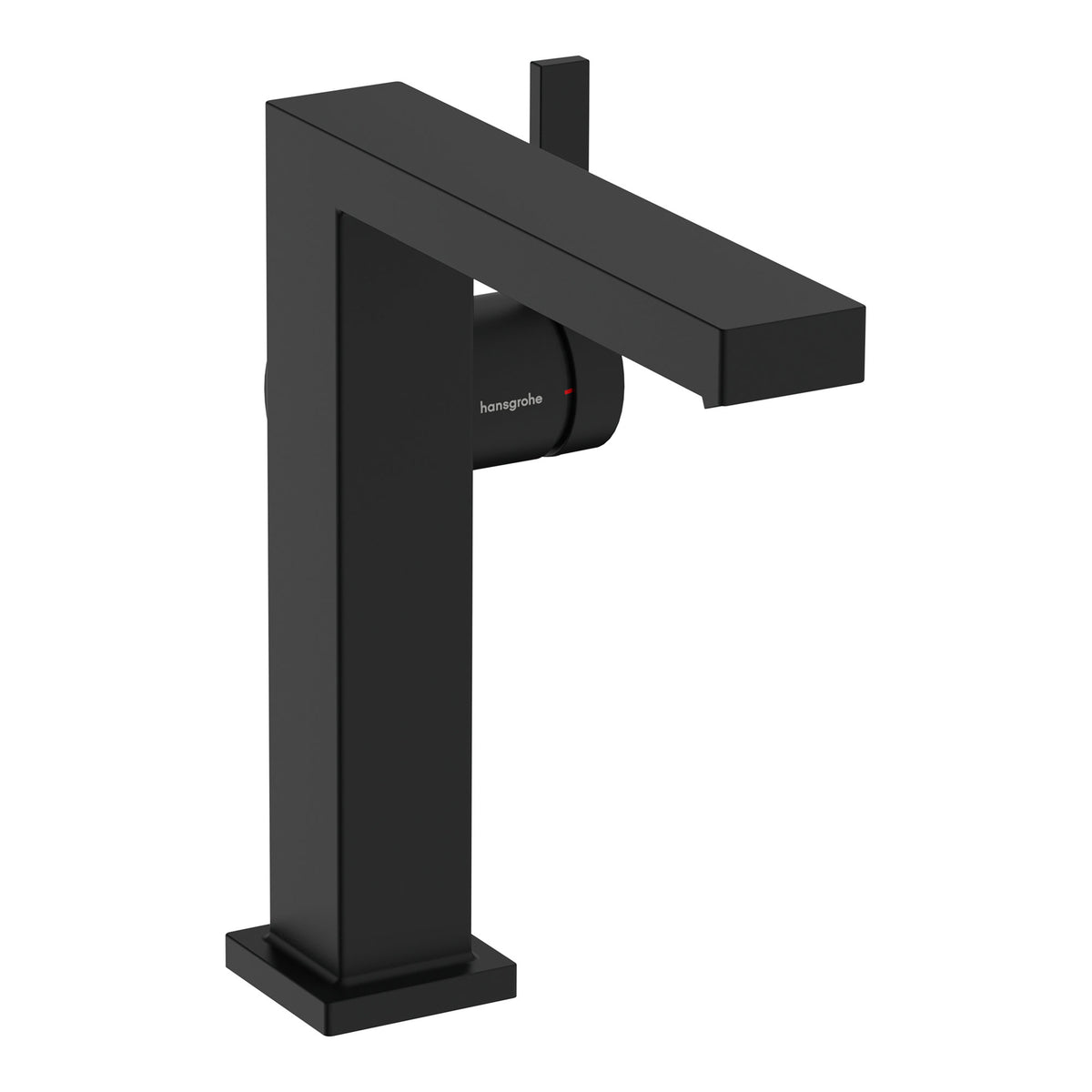 Hansgrohe Tecturis E Single lever basin mixer 150 Fine CoolStart with push open waste set Matt Black 73042670.jpg