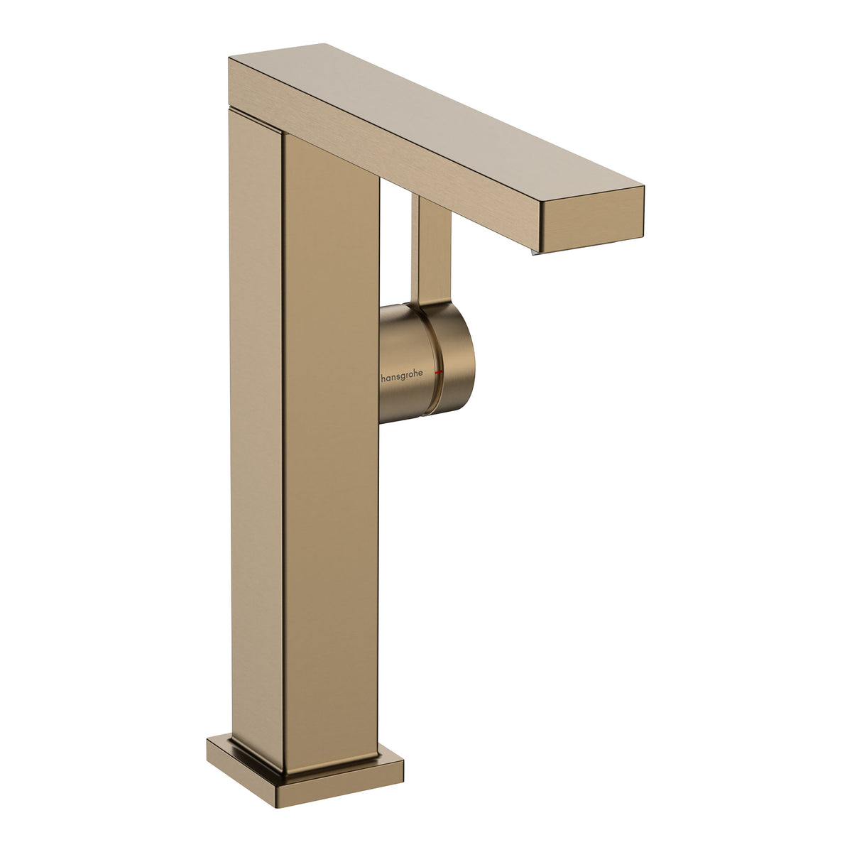Hansgrohe Tecturis E Single lever basin mixer 210 Fine CoolStart with swivel spout and push open waste set Brushed Bronze 73063140.jpg