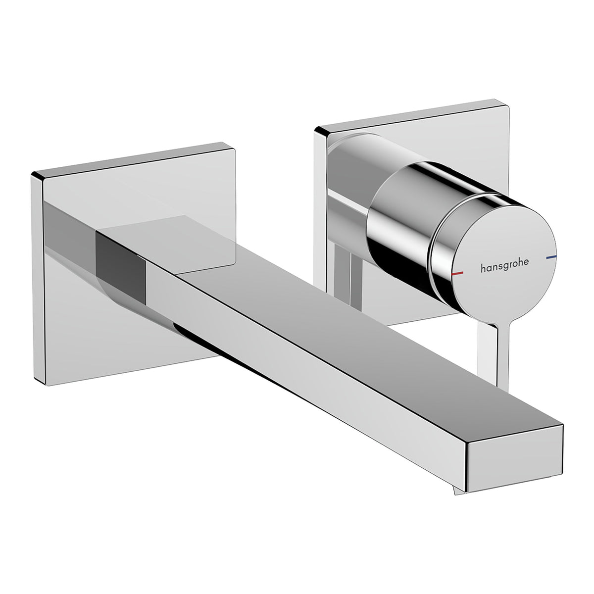 Hansgrohe Tecturis E Single lever basin mixer for concealed installation wall mounted EcoSmart with spout 22 5 cm Chrome 73051000.jpg