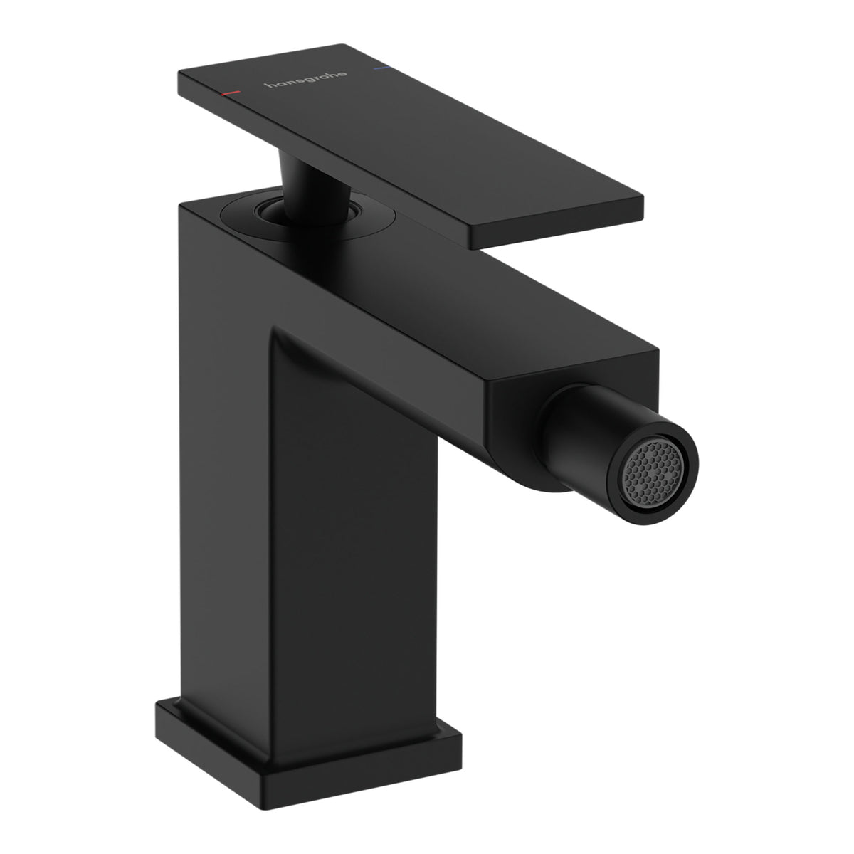 Hansgrohe Tecturis E Single lever bidet mixer with pop up waste set Matt Black 73200670.jpg