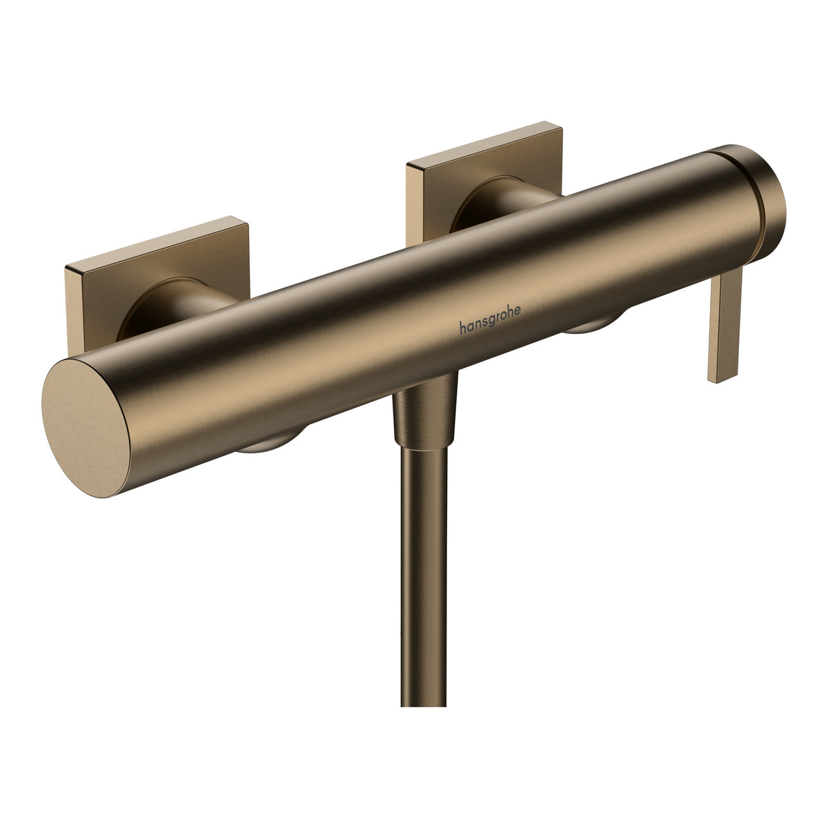 Hansgrohe Tecturis E Single lever shower mixer for exposed installation Brushed Bronze 73620140.jpg