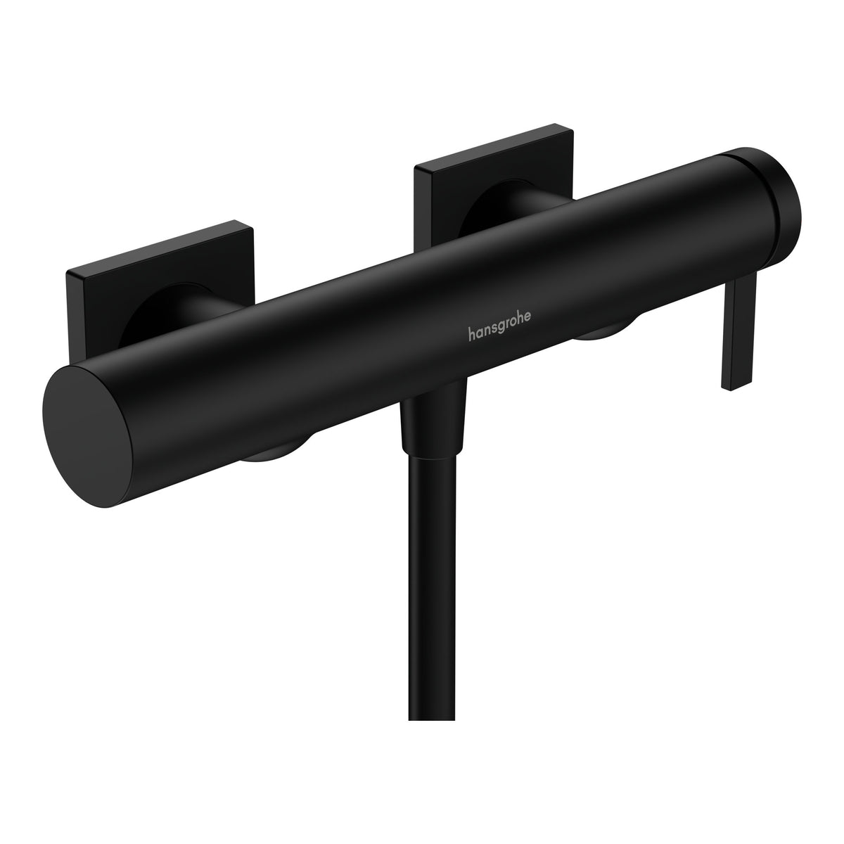 Hansgrohe Tecturis E Single lever shower mixer for exposed installation Matt Black 73620670.jpg
