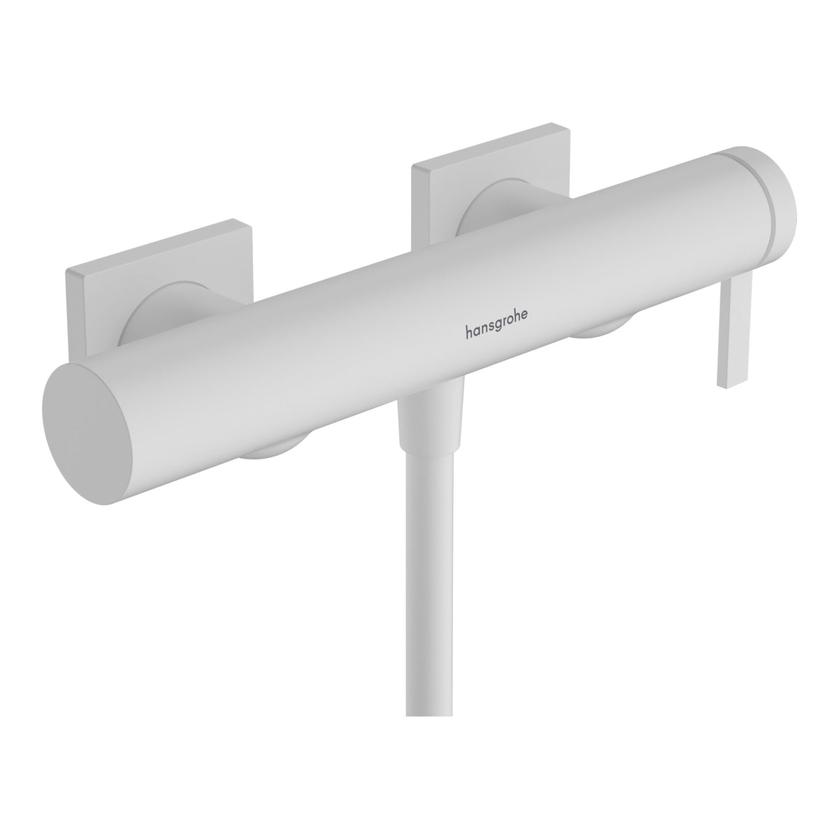 Hansgrohe Tecturis E Single lever shower mixer for exposed installation Matt White 73620700.jpg