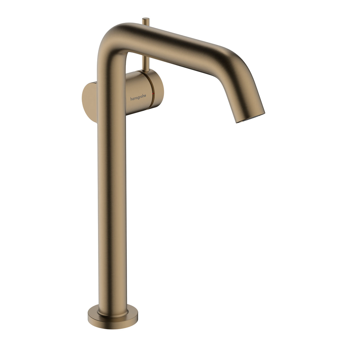 Hansgrohe Tecturis S Single lever basin mixer 240 Fine CoolStart EcoSmart for wash bowls with push open waste set Brushed Bronze 73370140.jpg