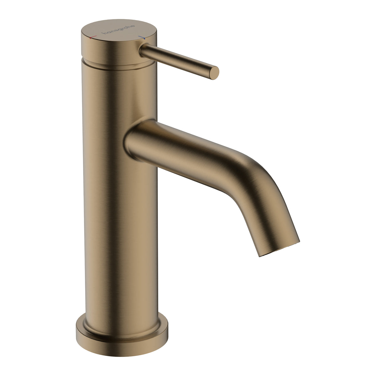 Hansgrohe Tecturis S Single lever basin mixer 80 CoolStart EcoSmart with pop up waste set Brushed Bronze 73302140.jpg
