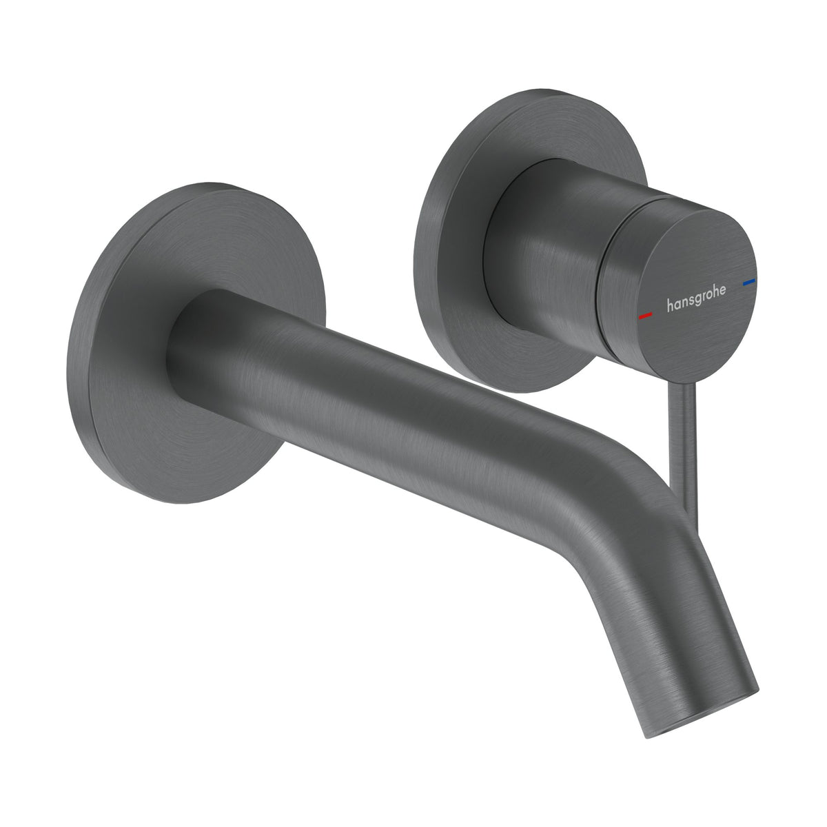 Hansgrohe-Tecturis-S-Single-lever-basin-mixer-for-concealed-installation-wall-mounted-EcoSmart-with-spout-16-5-cm-Brushed-Black-Chrome-73350340