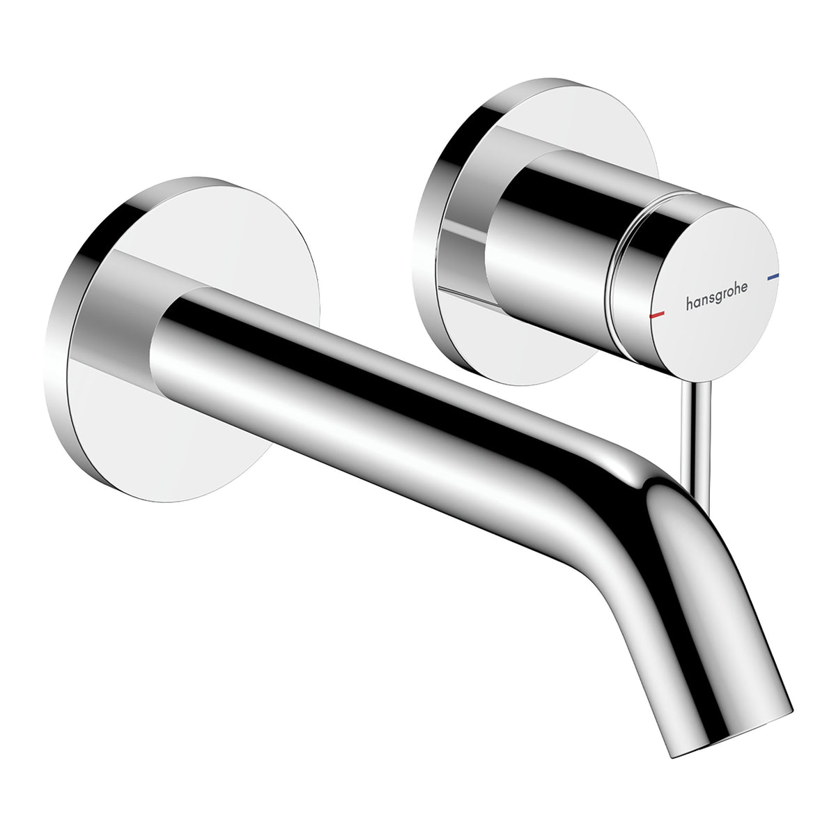 Hansgrohe Tecturis S Single lever basin mixer for concealed installation wall mounted EcoSmart with spout 16 5 cm Chrome 73350000.jpg