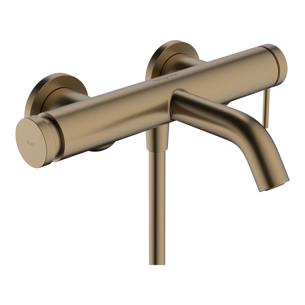 Hansgrohe Tecturis S Single lever bath mixer for exposed installation Brushed Bronze 73422140.jpg
