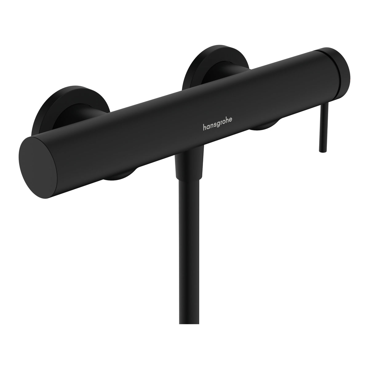 Hansgrohe Tecturis S Single lever shower mixer for exposed installation Matt Black 73622670.jpg