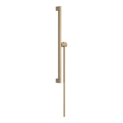 Hansgrohe Unica Shower bar E Puro 65 cm with easy slide hand shower holder and Isiflex shower hose 160 cm Brushed Bronze 24404140.jpg