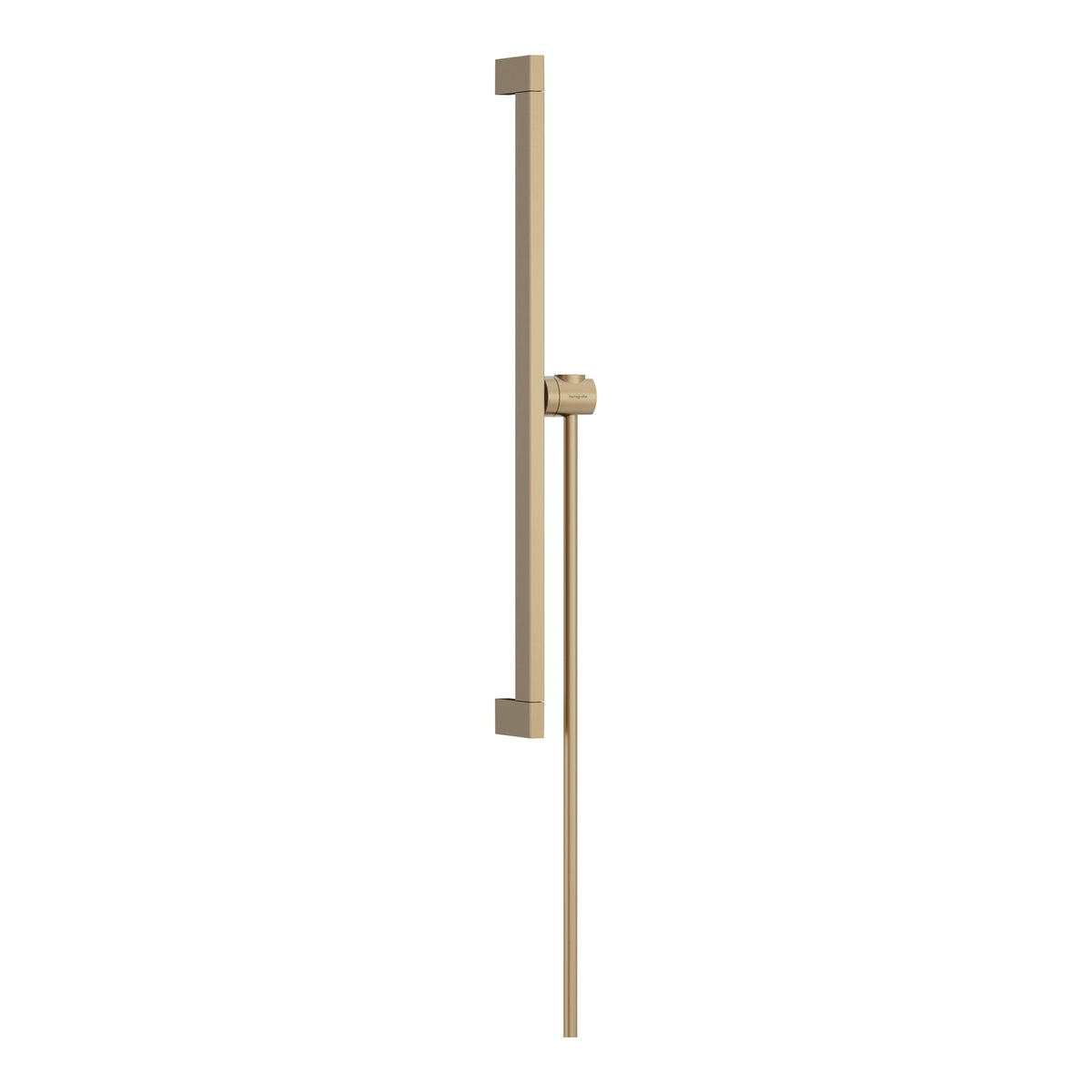 Hansgrohe Unica Shower bar E Puro 65 cm with easy slide hand shower holder and Isiflex shower hose 160 cm Brushed Bronze 24404140.jpg