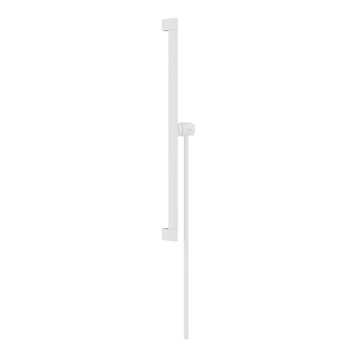 Hansgrohe Unica Shower bar E Puro 65 cm with easy slide hand shower holder and Isiflex shower hose 160 cm Matt White 24404700.jpg