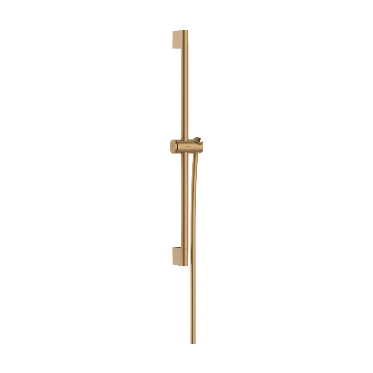 Hansgrohe-Unica-Shower-bar-Pulsify-S-65-cm-with-push-slider-and-Isiflex-shower-hose-160-cm-Brushed-Bronze-24400140