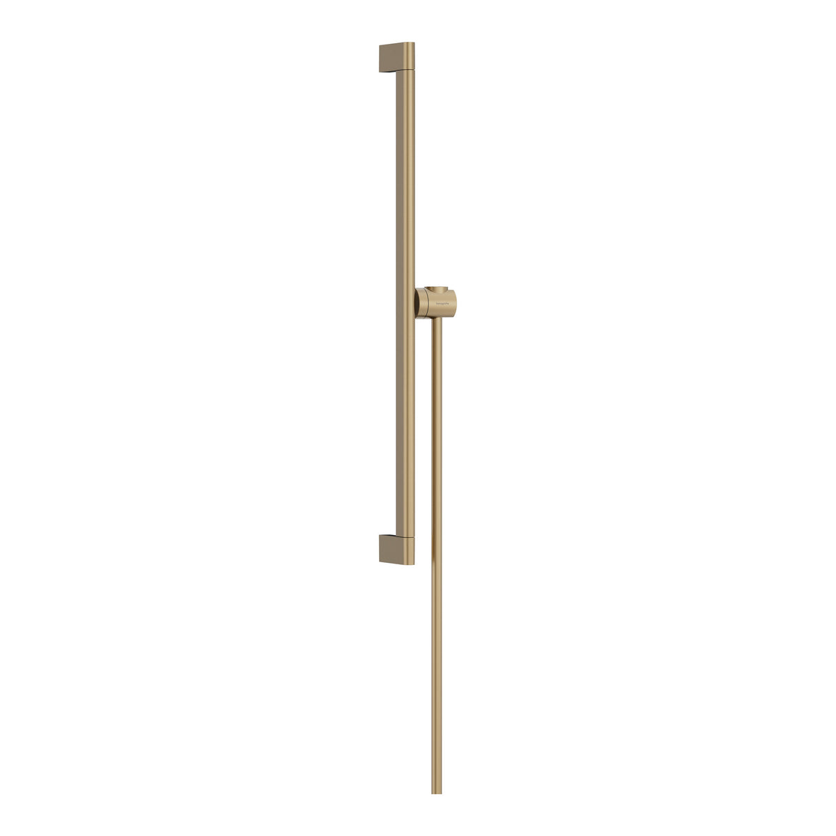 Hansgrohe Unica Shower bar S Puro 65 cm with easy slide hand shower holder and Isiflex shower hose 160 cm Brushed Bronze 24402140.jpg