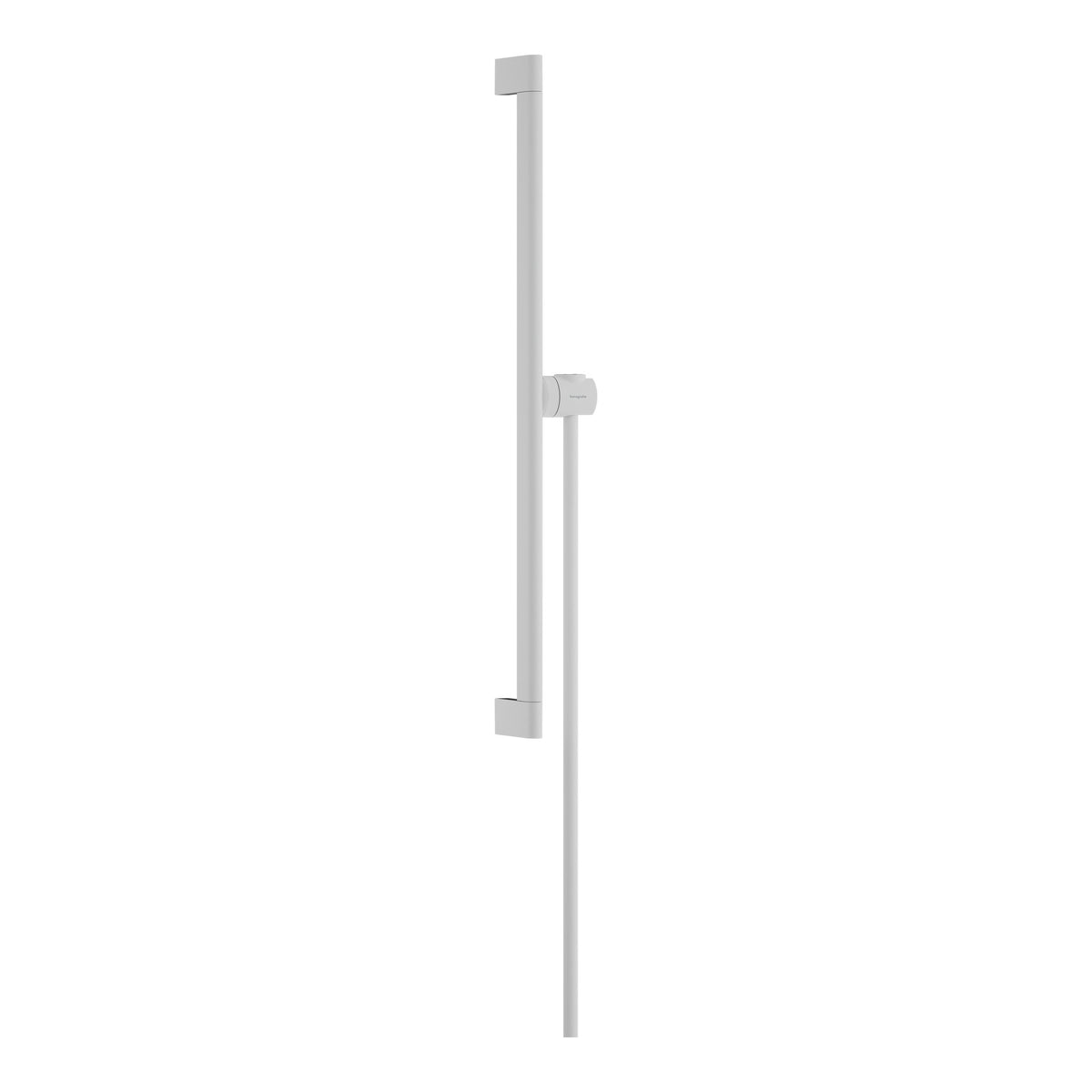 Hansgrohe Unica Shower bar S Puro 65 cm with easy slide hand shower holder and Isiflex shower hose 160 cm Matt White 24402700.jpg