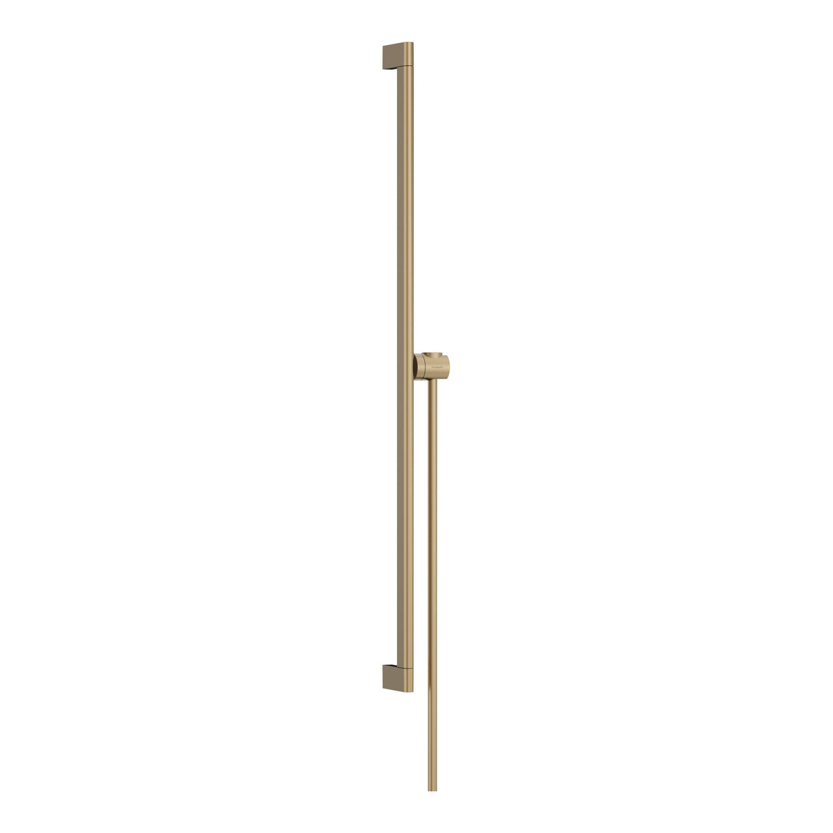 Hansgrohe Unica Shower bar S Puro 90 cm with easy slide hand shower holder and Isiflex shower hose 160 cm Brushed Bronze 24405140.jpg