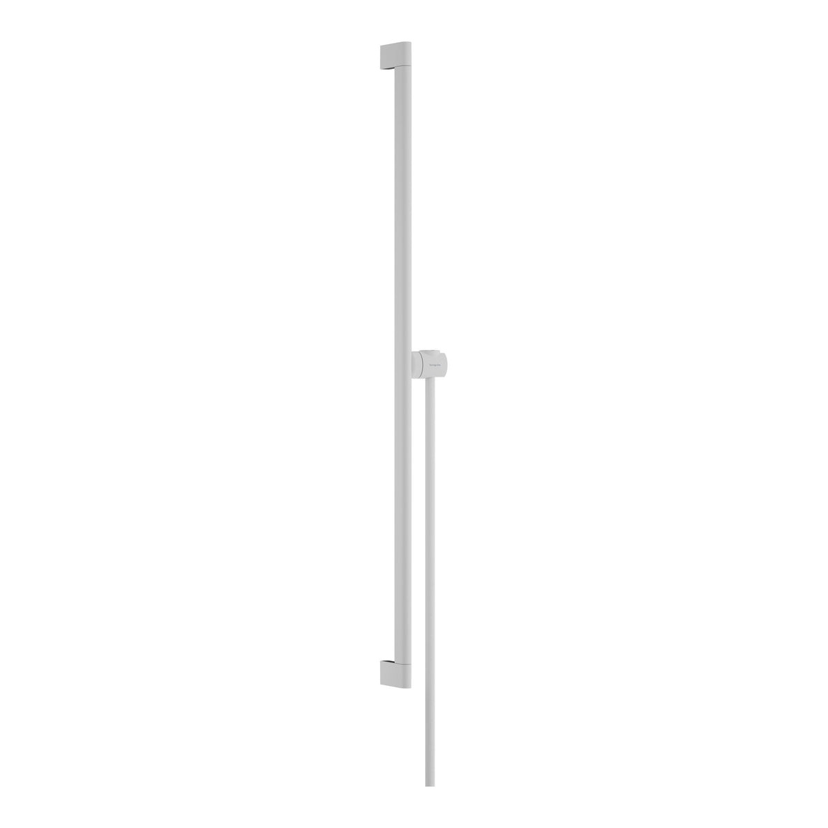 Hansgrohe Unica Shower bar S Puro 90 cm with easy slide hand shower holder and Isiflex shower hose 160 cm Matt White 24405700.jpg