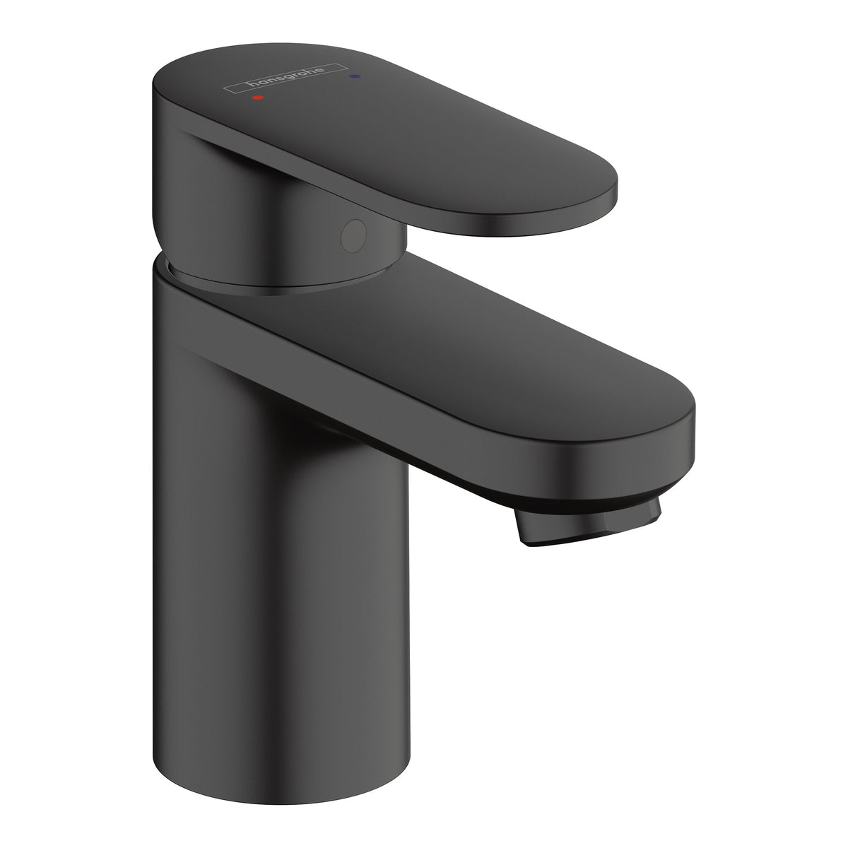 Hansgrohe Vernis Blend Single lever basin mixer 70 without waste set Matt Black 71558670.jpg