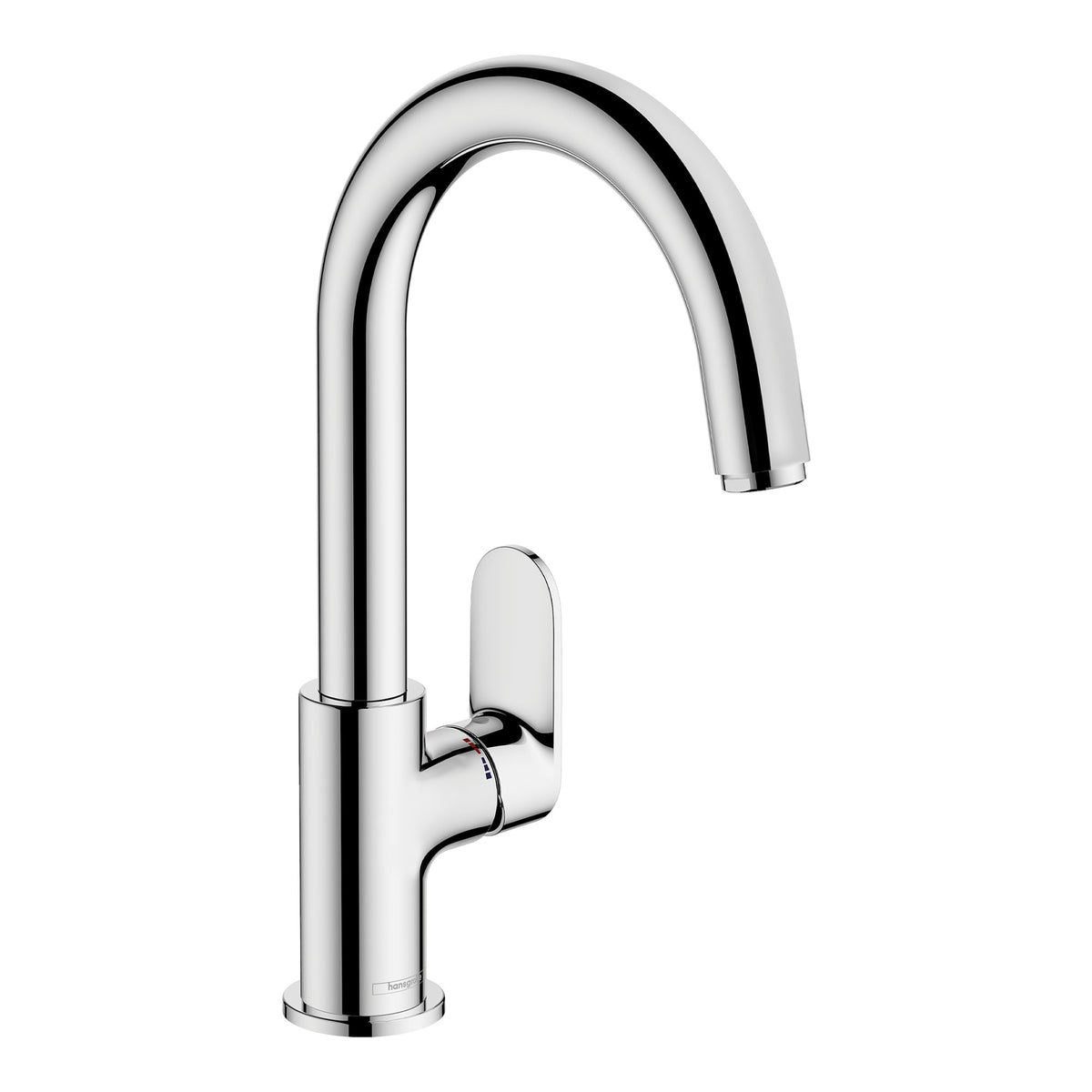 Hansgrohe Vernis Blend Single lever basin mixer with swivel spout and pop up waste set Chrome 71554000.jpg