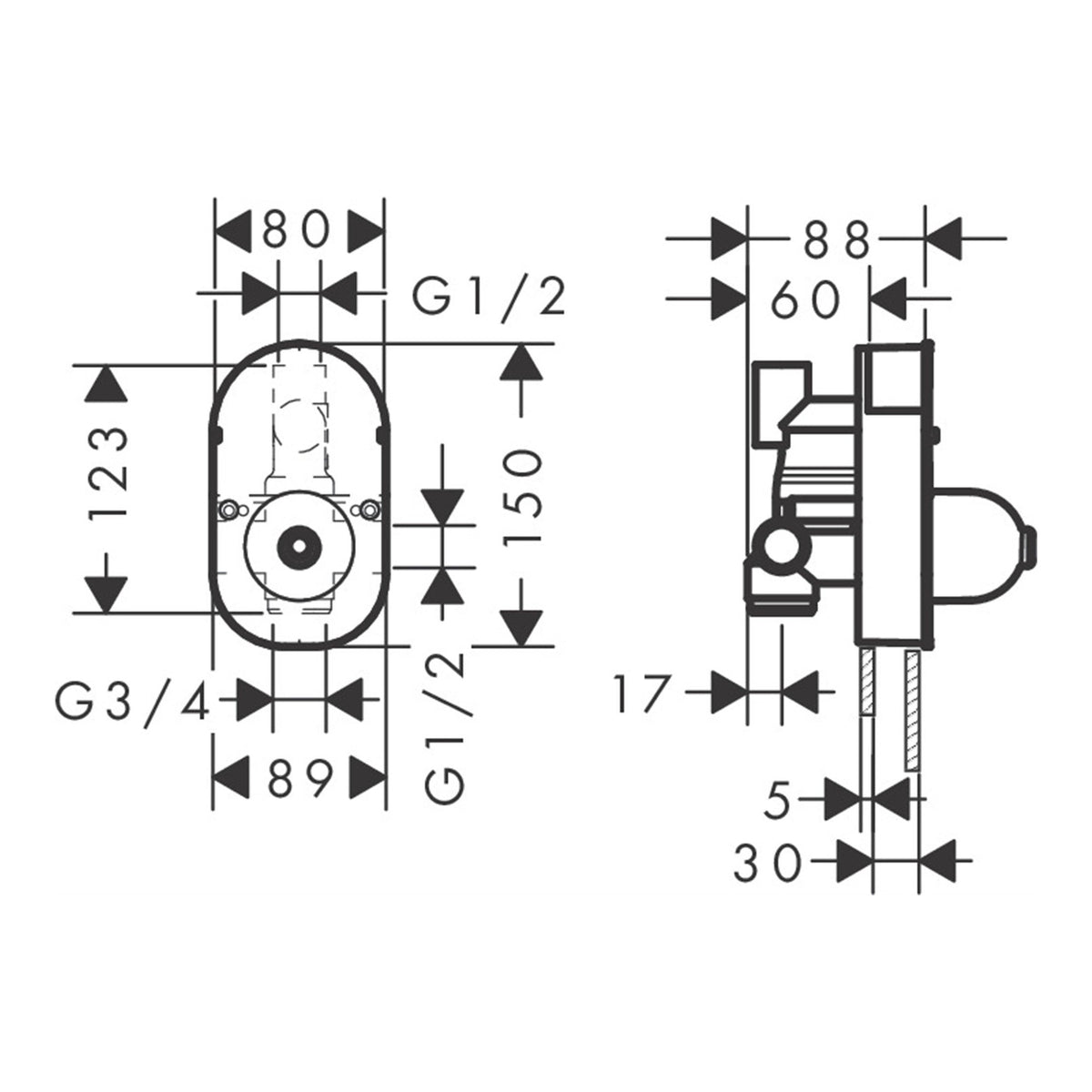 Hansgrohe-Vernis-Shape-Bath-mixer-set-for-concealed-installation-71472-technical-01