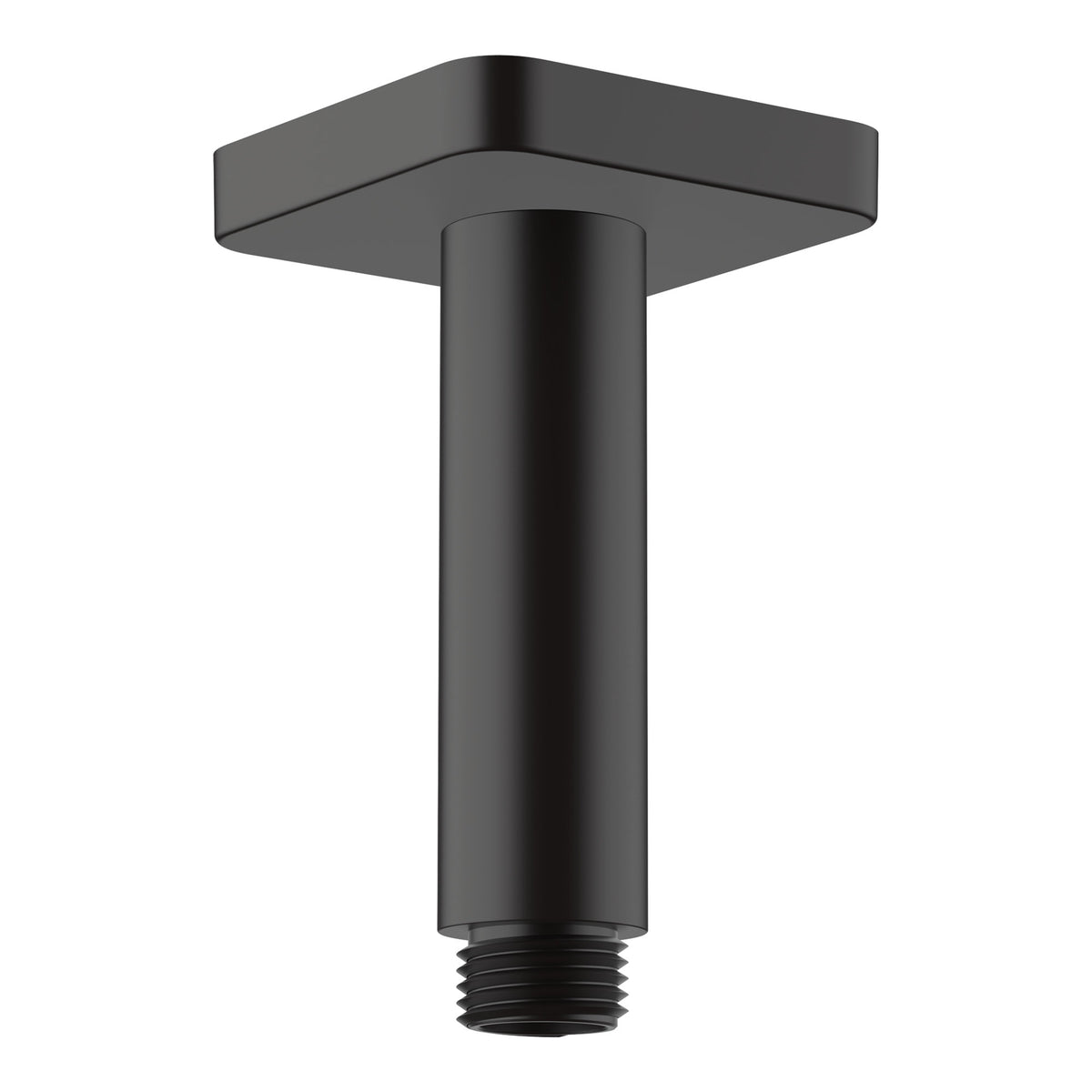 Hansgrohe Vernis Shape Ceiling connector 10 cm Matt Black 26406670.jpg
