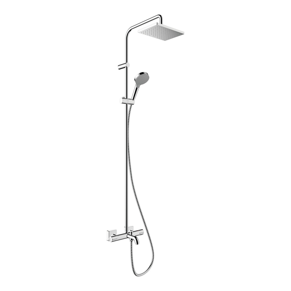 Hansgrohe Vernis Shape Showerpipe 230 1jet EcoSmart with bath thermostat Chrome 26098000.jpg