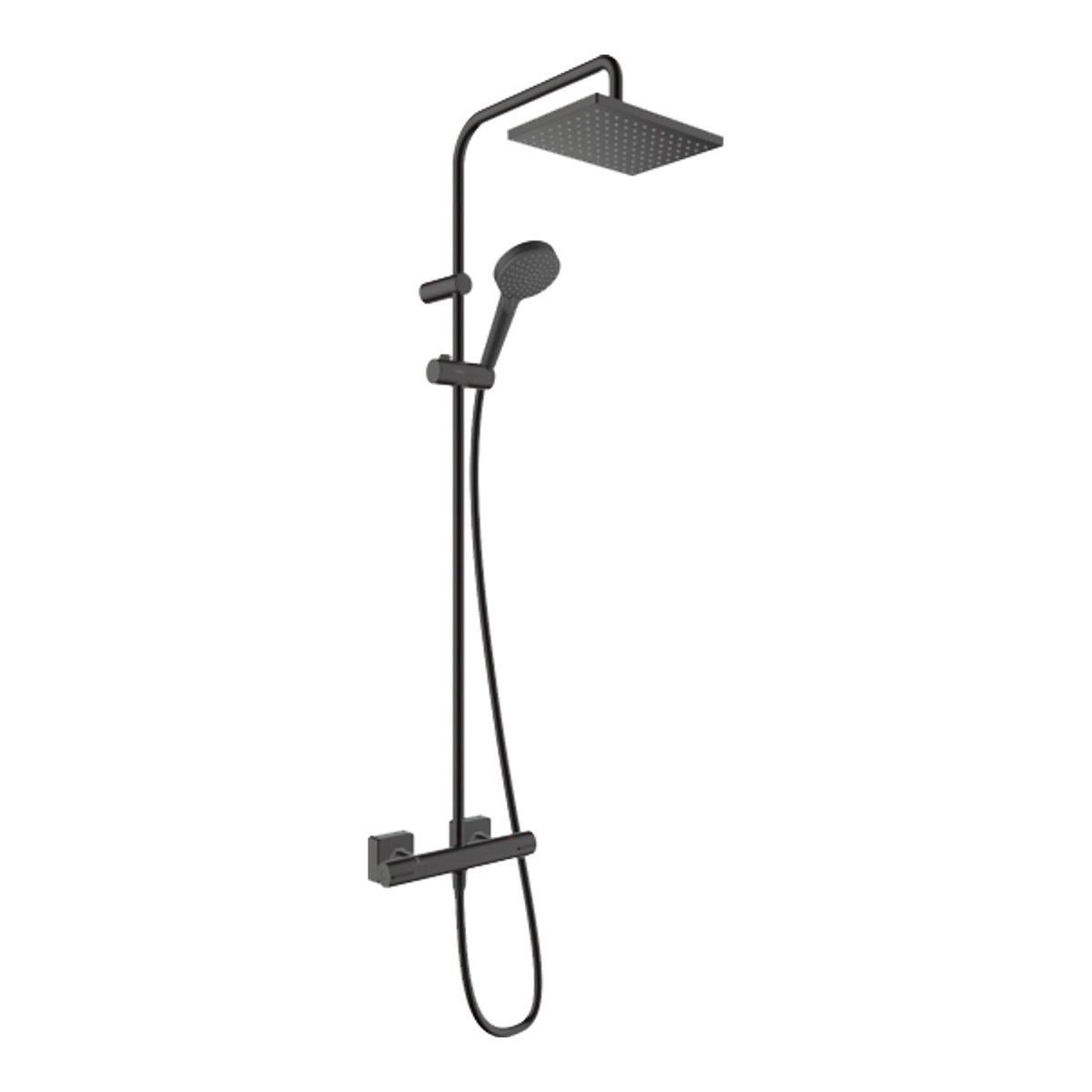 Hansgrohe Vernis Shape Showerpipe 230 1jet with thermostat Matt Black 26286670.jpg