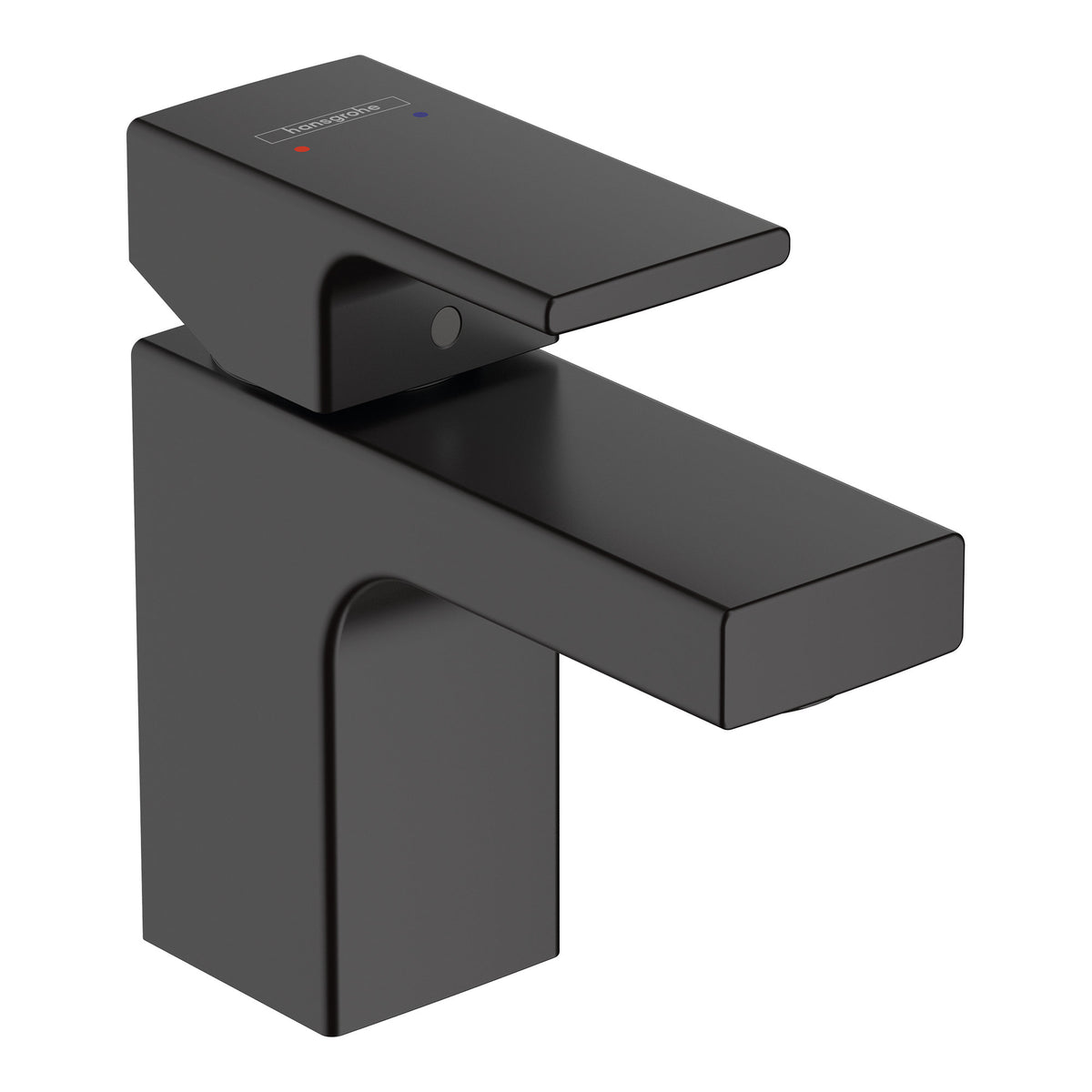 Hansgrohe Vernis Shape Single lever basin mixer 70 with isolated water conduction without waste set Matt Black 71567670.jpg