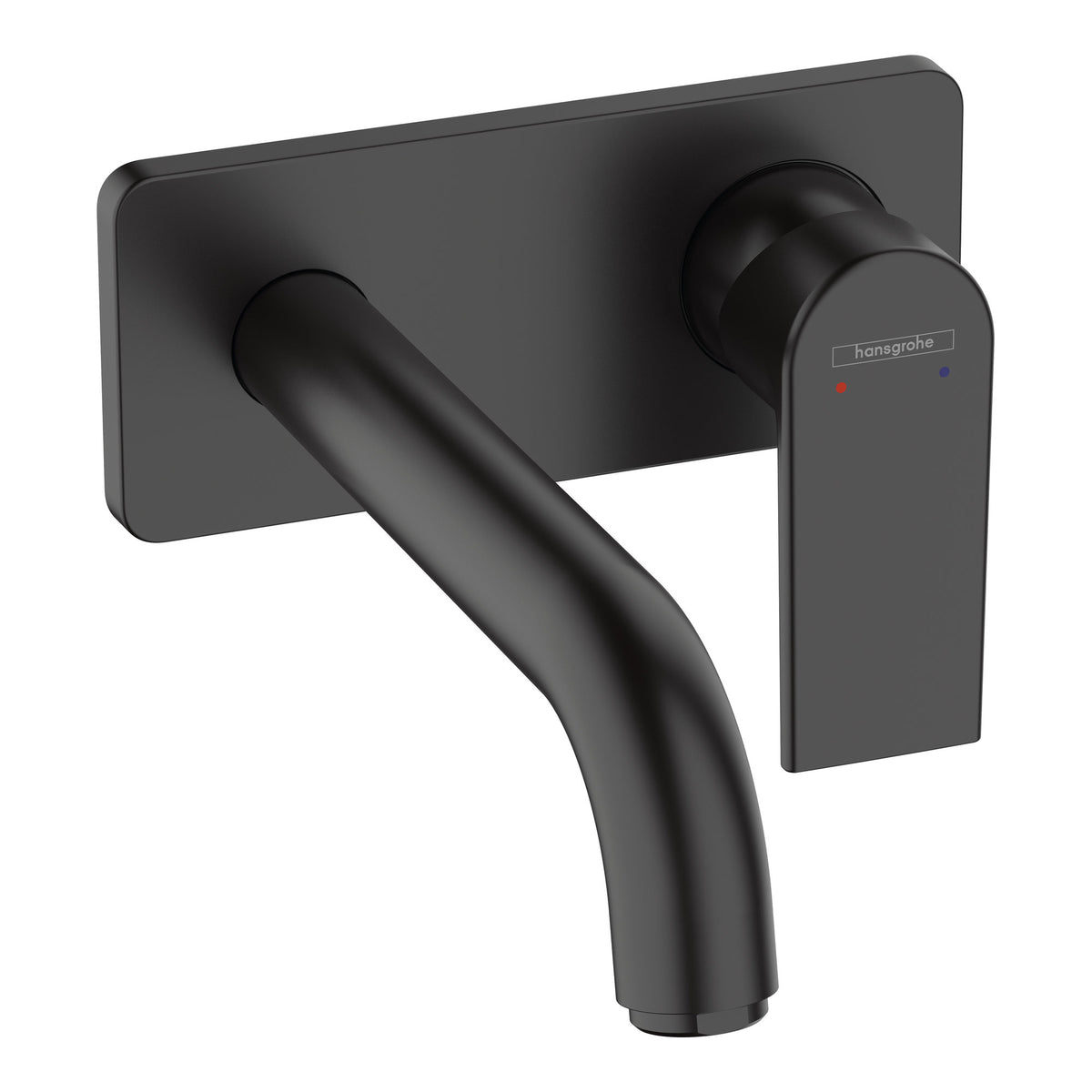 Hansgrohe-Vernis-Shape-Single-lever-basin-mixer-for-concealed-installation-wall-mounted-with-spout-20-7-cm-Matt-Black-71578670