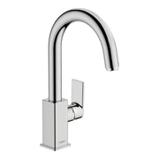 Hansgrohe Vernis Shape Single lever basin mixer with swivel spout and pop up waste set Chrome 71564000.jpg