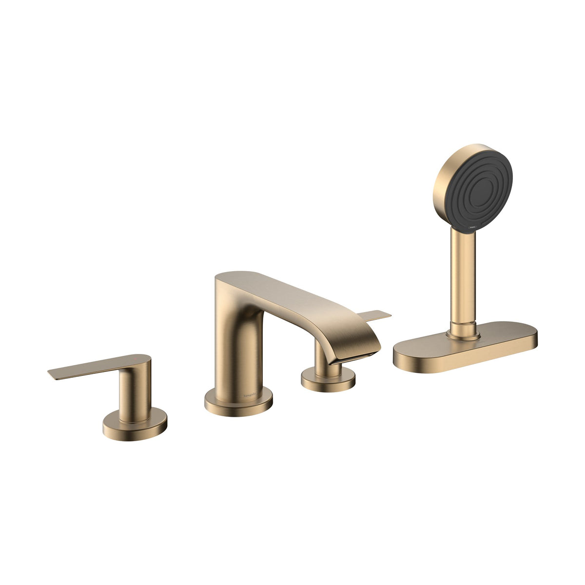 Hansgrohe-Vivenis-4-hole-rim-mounted-bath-mixer-with-sBox-Brushed-Bronze-75444140