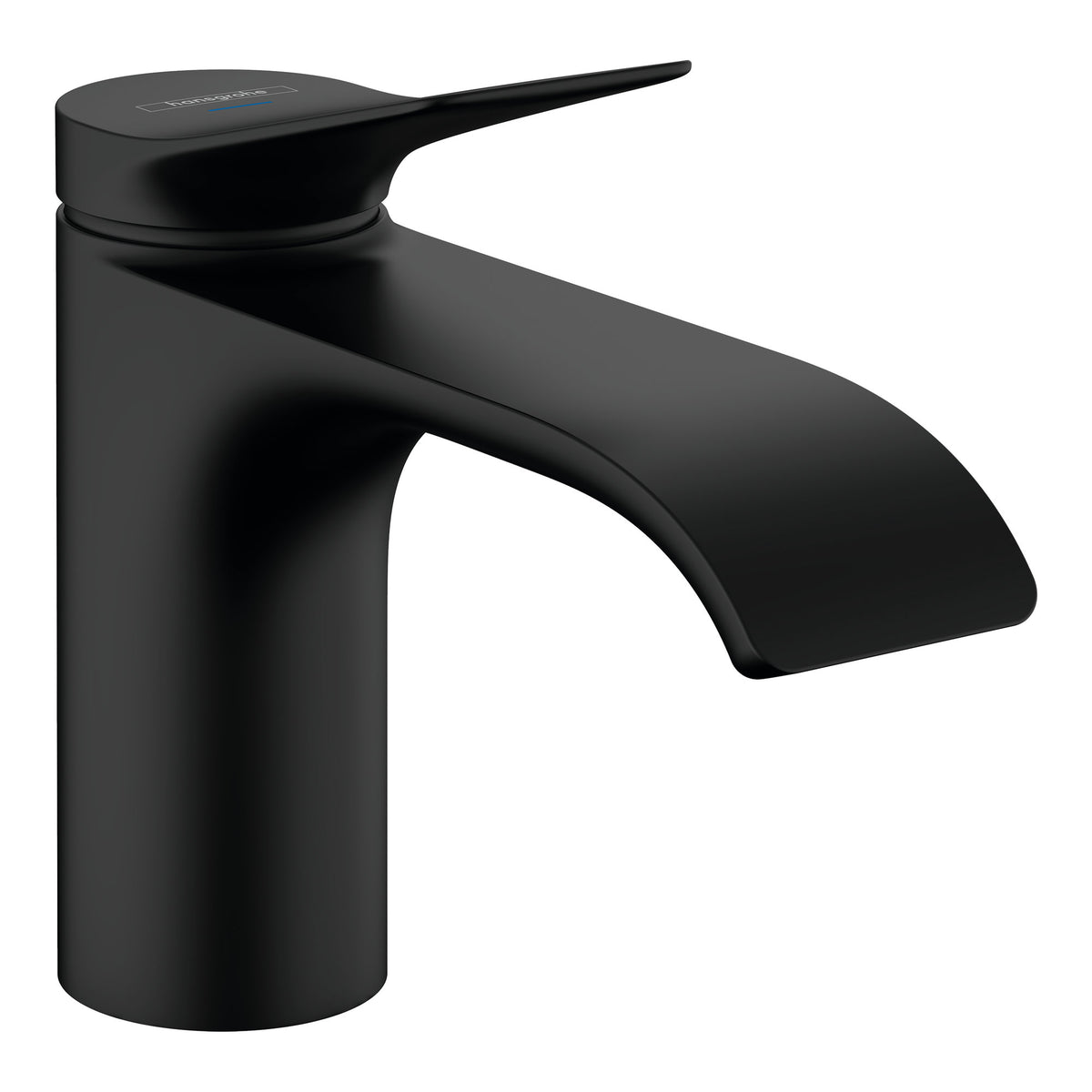 Hansgrohe Vivenis Pillar tap 80 with lever handle for cold water or pre adjusted water without waste set Matt Black 75013670.jpg